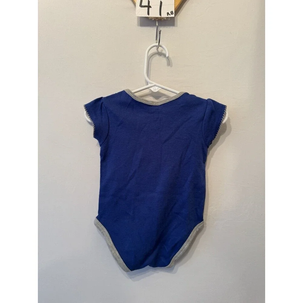 Team Athletics Los Angeles Dodgers MLB Baby Bodysuit One-Piece 6-9 Months Blue